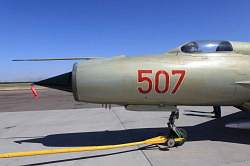 CAF vliegtuig museum - MiG-21 Fishbed