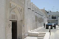 Huis van sjeik Isa Bin Ali; de ingang