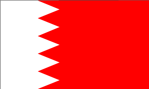 Vlag van Bahrain