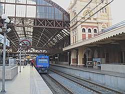 De stad - Luz spoorweg station