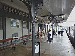 Paranapiacaba - het station van Rio Grande da Serra