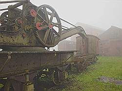 Paranapiacaba - treinmuseum in de mist
