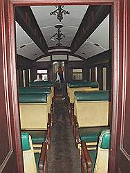 Paranapiacaba - treinmuseum; treinrijtuig