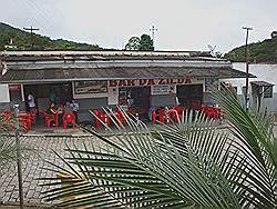 Paranapiacaba - plaatselijk restaurant met terras