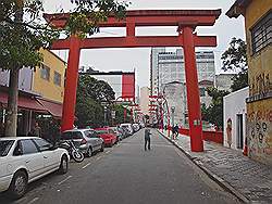 De stad - de Japanse wijk Liberdade