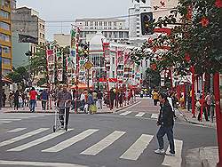 De stad - de Japanse wijk Liberdade