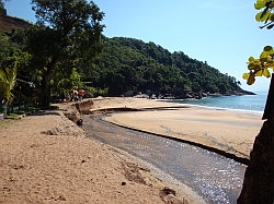 Ilhabela - het strand Jabaquara