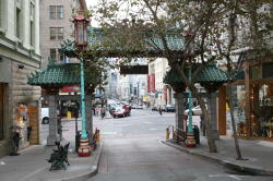 San Francisco - China Town; toegangspoort