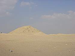 Saqqara - de piramide van Titi