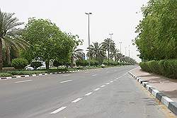 Brede wegen in Al Ain