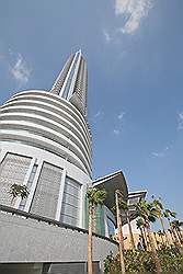 Burj Dubai - hotel vlakbij de Burj