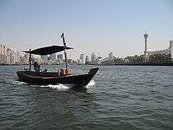 Dubai City - de Creek; veerboot