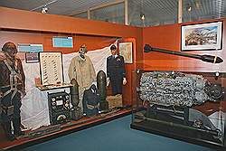 Normandië - Arromanches; het oorlogsmuseum 