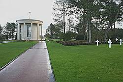 Normandië - Amerikaanse begraafplaats