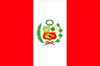 De vlag van Peru