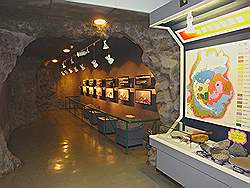 Aso - de vulkaan Mount Aso; vulkaanmuseum met uitleg over Mount Aso en vulkanen in het algemeen