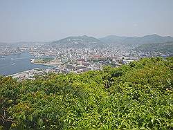 Nagasaki - Glover Garden; mooi uitzicht
