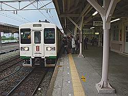 Nikko - station Nikko, terug naar Tokio