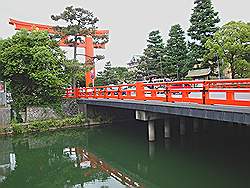 Kyoto - Heian Jungu torii