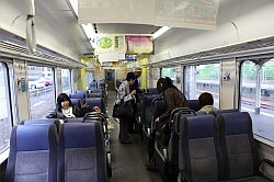 Otaru - treinrit terug naar Sapporo