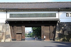 Tokio - keizerlijk paleis; de toegangspoort
