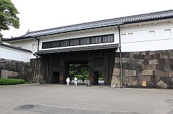 Tokio - keizerlijk paleis; ingang van de oostelijke tuinen