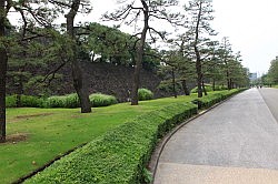Tokio - keizerlijk paleis; de oostelijke tuinen