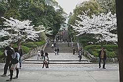 Kyoto - trap naar de Chionin Tempel