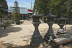 Koyasan - ingang van het Kondo complex