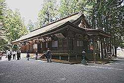 Koyasan - tempel van Sannoin (Sannion shrine)