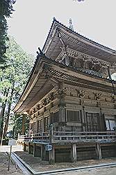 Koyasan - de Saito; een pagode van 27 meter hoog