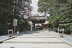 Koyasan - ingang van de Kongobuji tempel