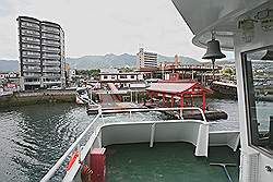 Miyajima - ferry naar het eiland Miyajima