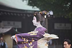Meiji tempel - ceremonie
