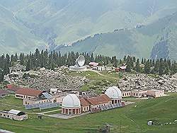 Op weg naar de 'Great Almaty Peak'; sterrenwacht