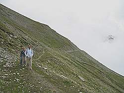 Great Almaty Peak - pad langs de berg