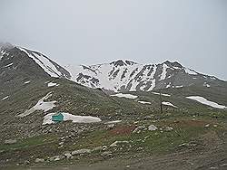 Great Almaty Peak; dorpje op 3300 meter hoogte
