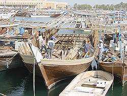 Kuwait stad - vissershaven