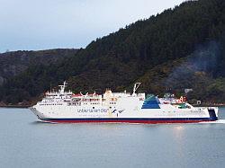 Ferry naar Zuider-eiland