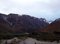Lindis Pass en Mount