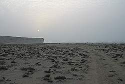 Ras Al Jinz - het strand