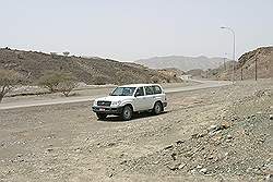 Onderweg van Sur naar Nizwa