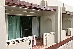 Nizwa hotel - de kamer