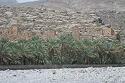 Jabal Shams - een verlaten dorp in de Wadi Ghul