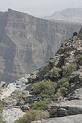 Jabal Shams - de grand canyon