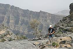 Jabal Shams - de grand canyon