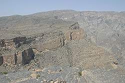 Jabal Shams - de grand canyon