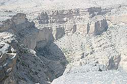 Jabal Shams - de grand canyon