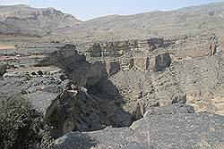 Jabal Shams - de grand canyon