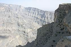 Jabal Shams - de grand canyon